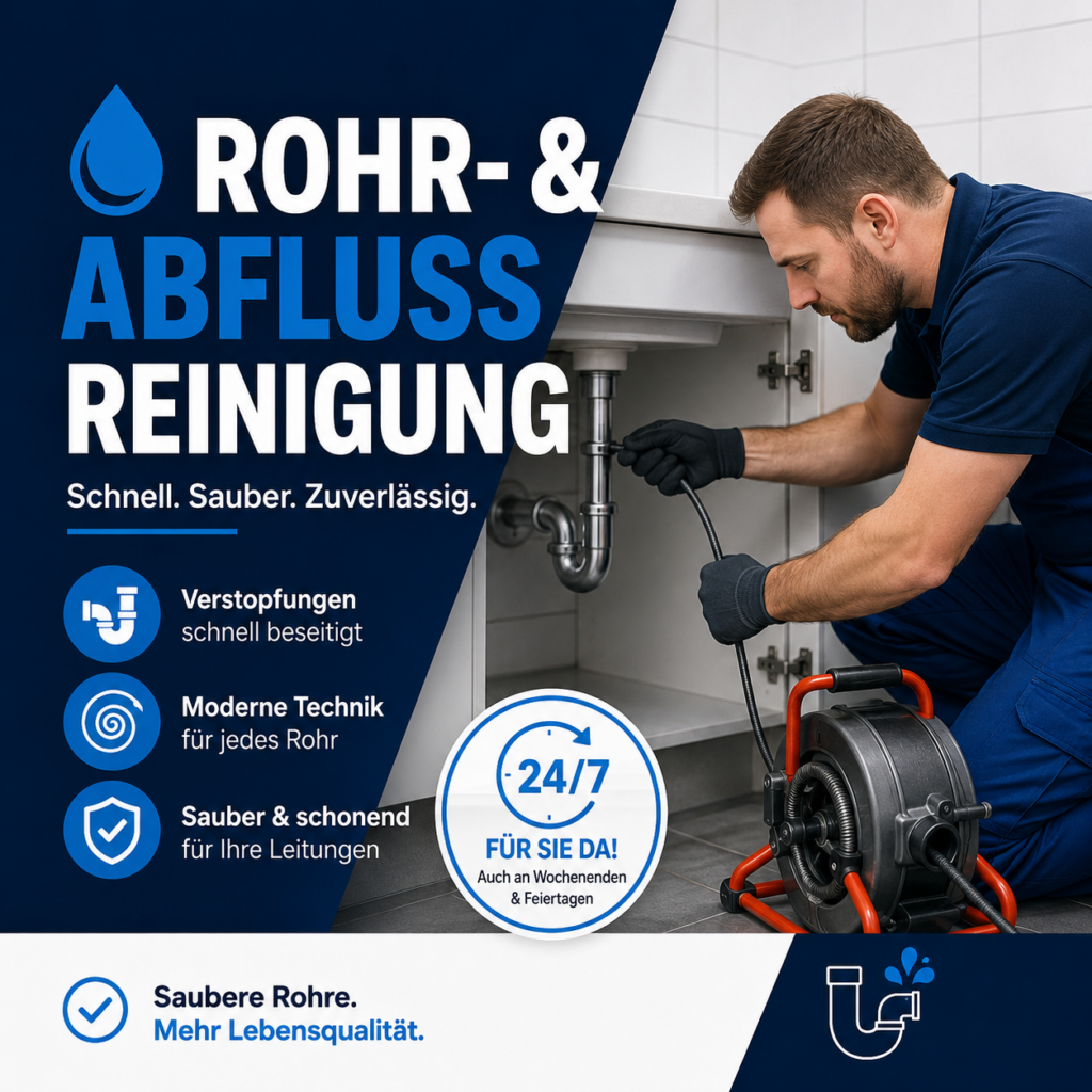Rohr-Abflussreinigung